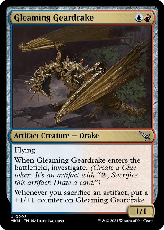 Gleaming Geardrake [MKM - 205]