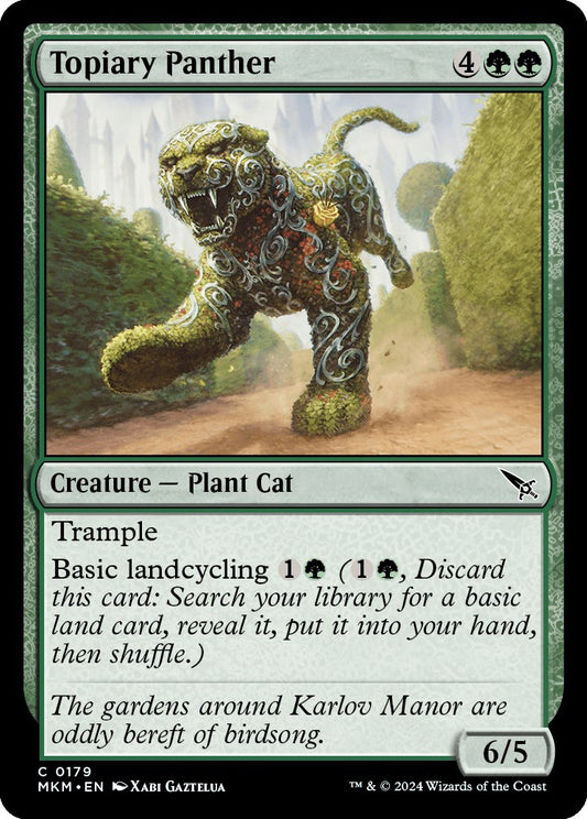 Topiary Panther [MKM - 179]