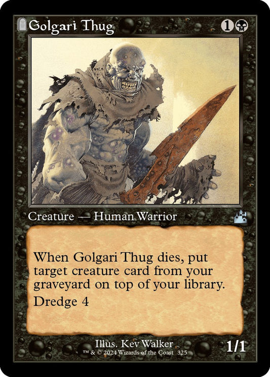 Golgari Thug (Retro Frame) [RVR - 325]