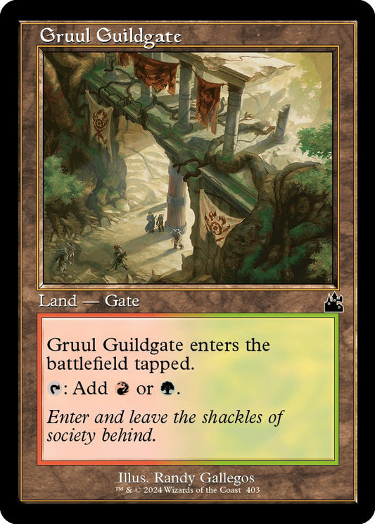 Gruul Guildgate (Retro Frame) [RVR - 403]