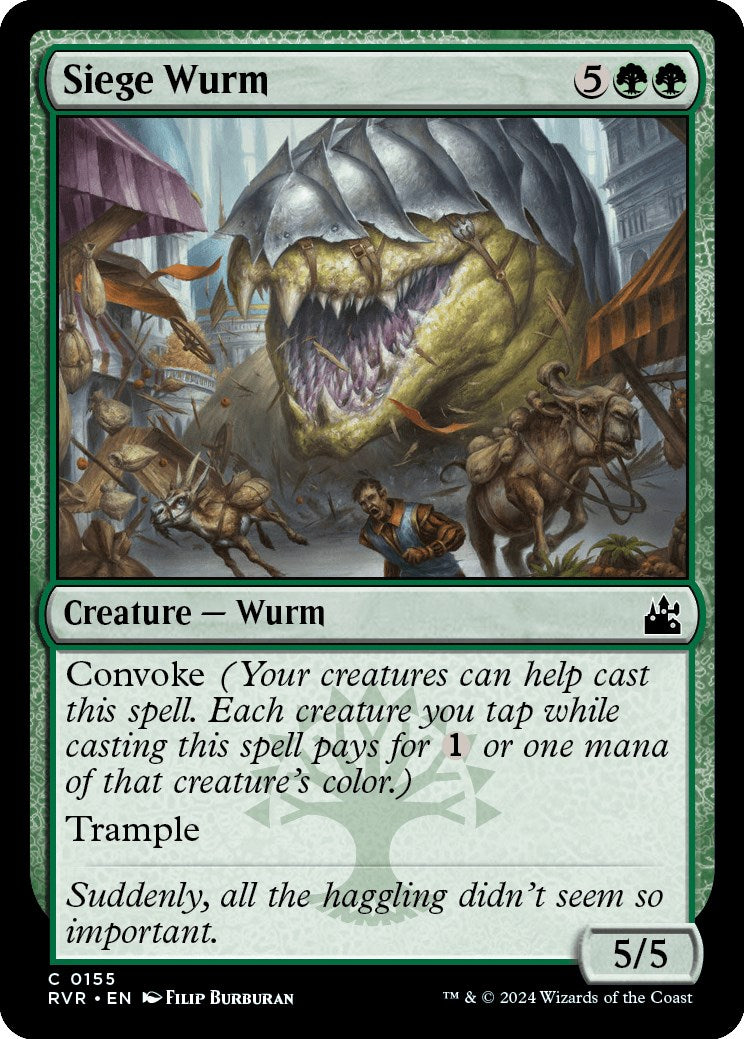 Siege Wurm [RVR - 155]