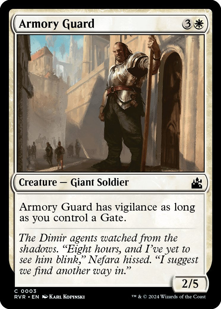 Armory Guard [RVR - 3]