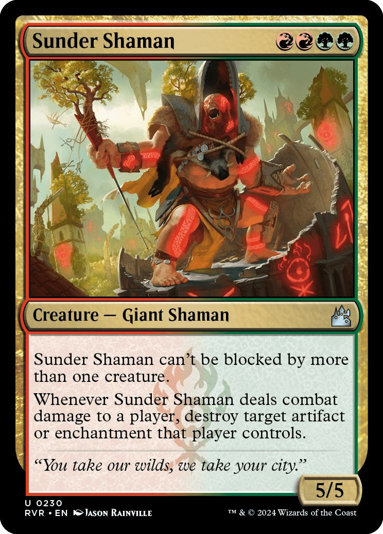 Sunder Shaman [RVR - 230]