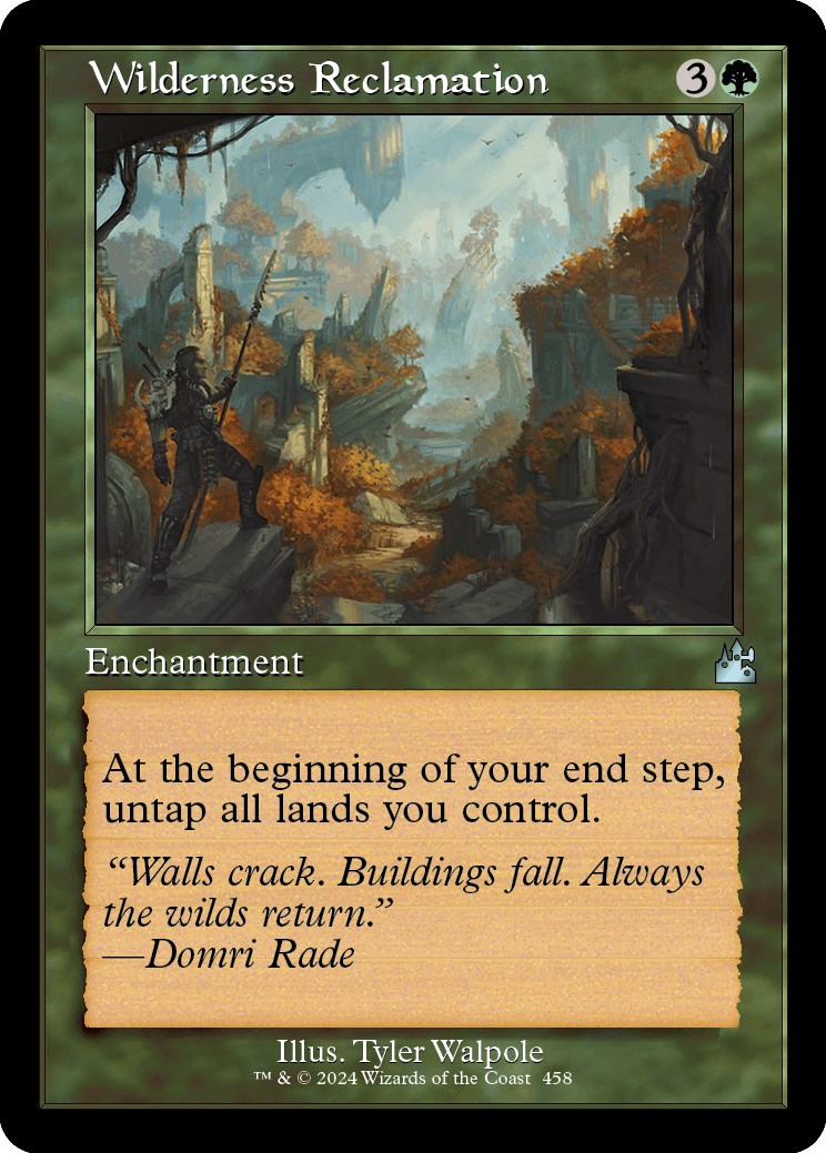 Wilderness Reclamation (Retro Frame) [RVR - 458]