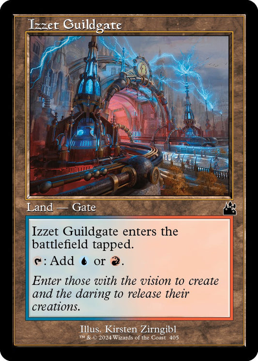 Izzet Guildgate (Retro Frame) [RVR - 405]