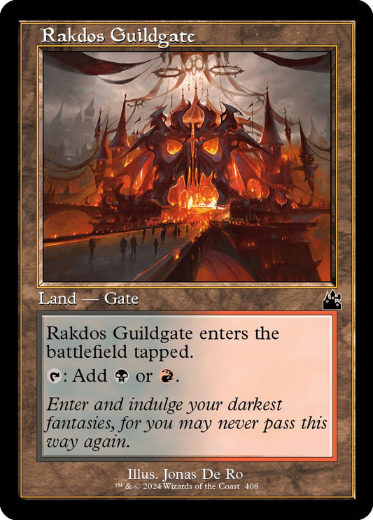 Rakdos Guildgate (Retro Frame) [RVR - 408]