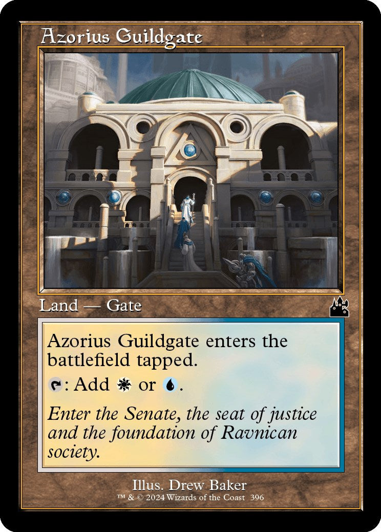 Azorius Guildgate (Retro Frame) [RVR - 396]