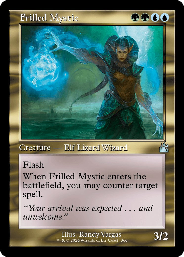 Frilled Mystic (Retro Frame) [RVR - 366]