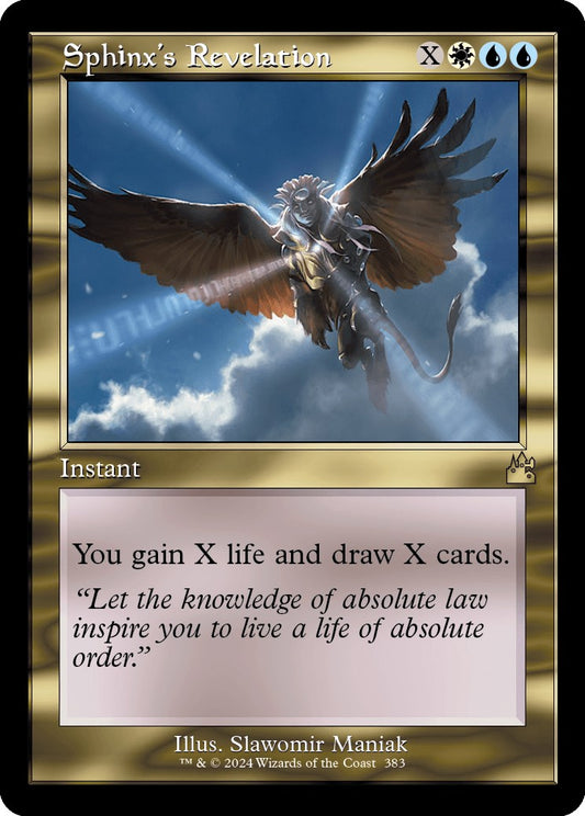 Sphinx's Revelation (Retro Frame) [RVR - 383]