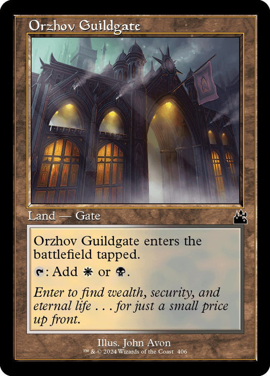 Orzhov Guildgate (Retro Frame) [RVR - 406]