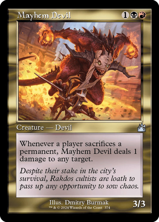 Mayhem Devil (Retro Frame) [RVR - 374]