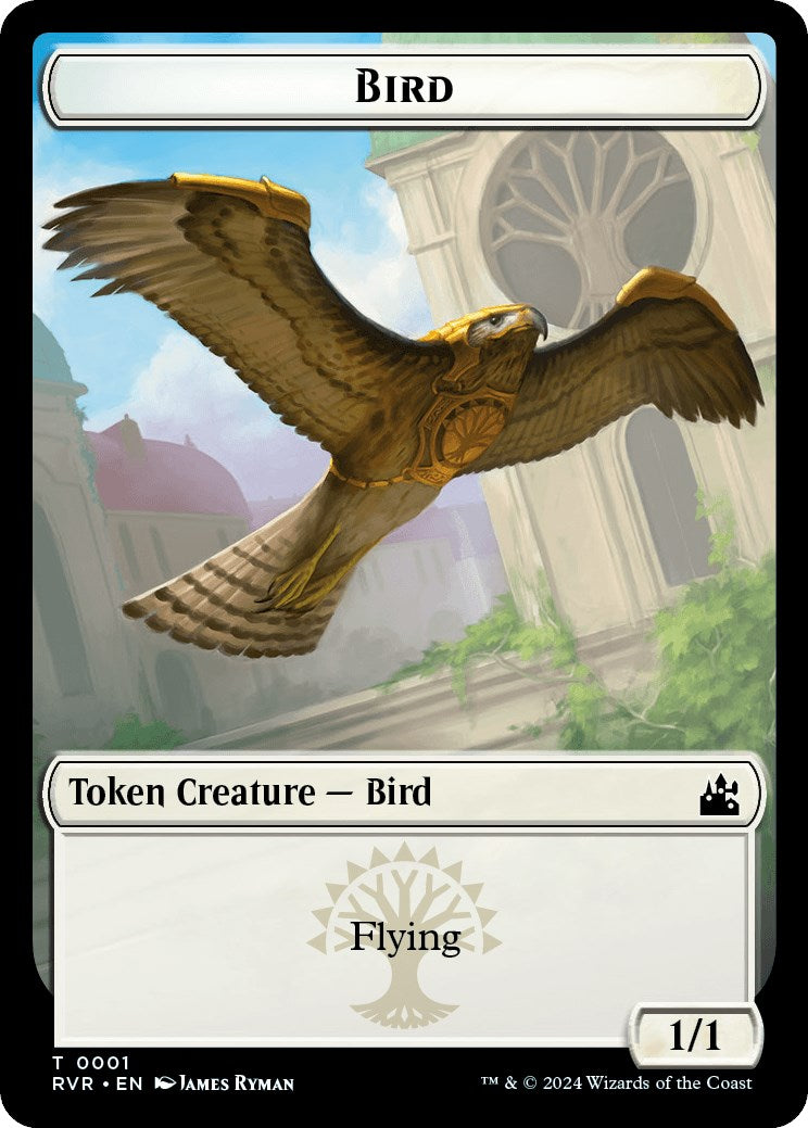 Bird // Emblem - Domri Rade Double-Sided Token