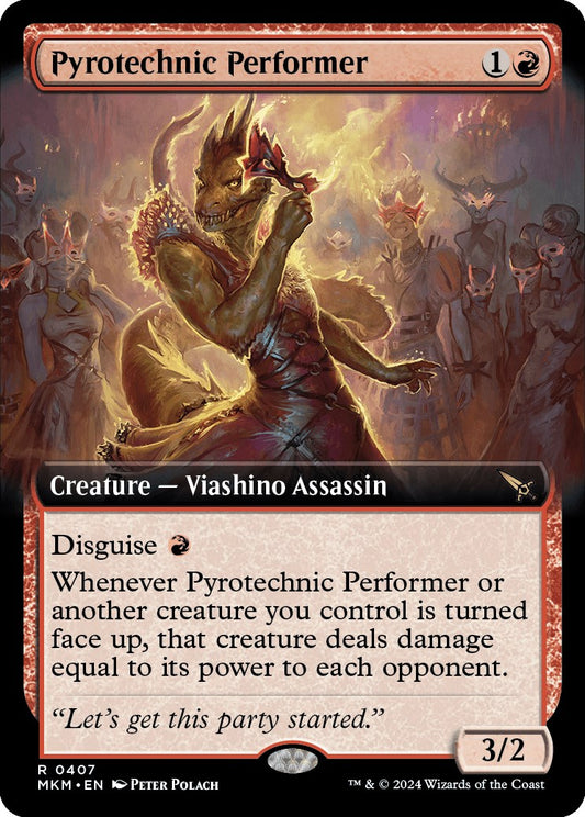 Pyrotechnic Performer (Extended Art) [MKM - 407]