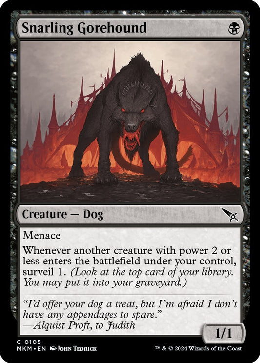 Snarling Gorehound [MKM - 105]