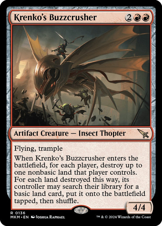 Krenko's Buzzcrusher [MKM - 136]