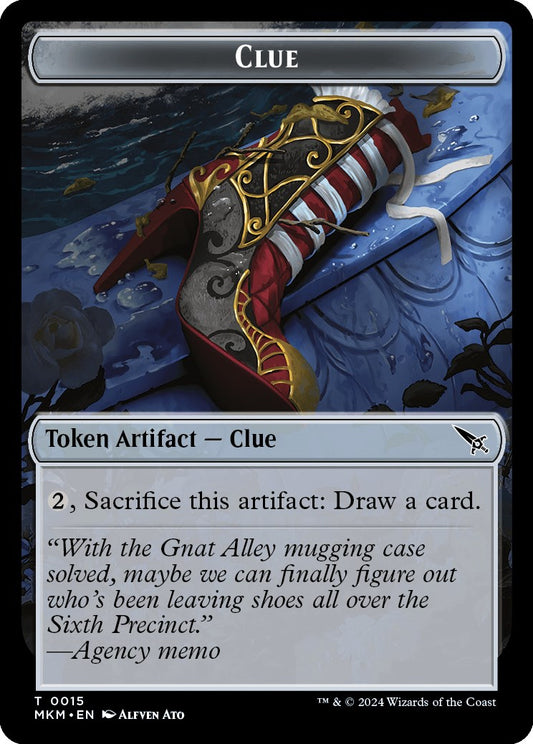 Clue (0015) // A 0042 Double-Sided Token