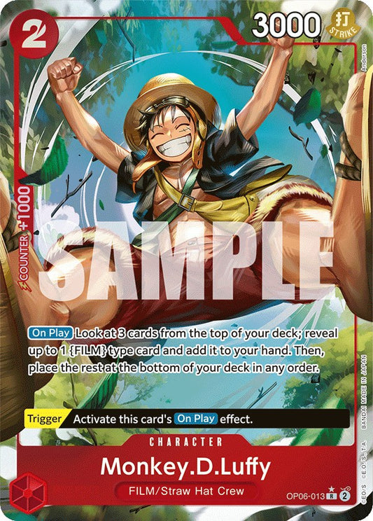 Monkey.D.Luffy (Alternate Art) [OP06 - OP06-013]