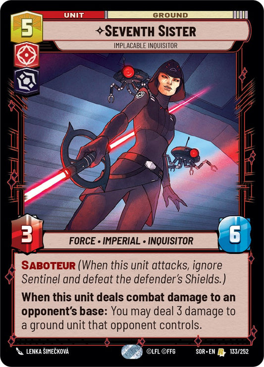 Seventh Sister - Implacable Inquisitor