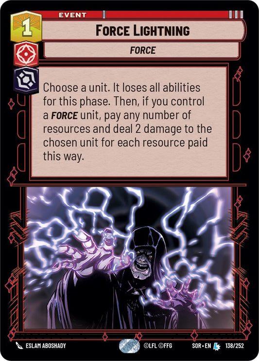 Force Lightning [SOR - 138/252]