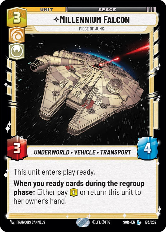 Millennium Falcon - Piece of Junk [SOR - 193/252]