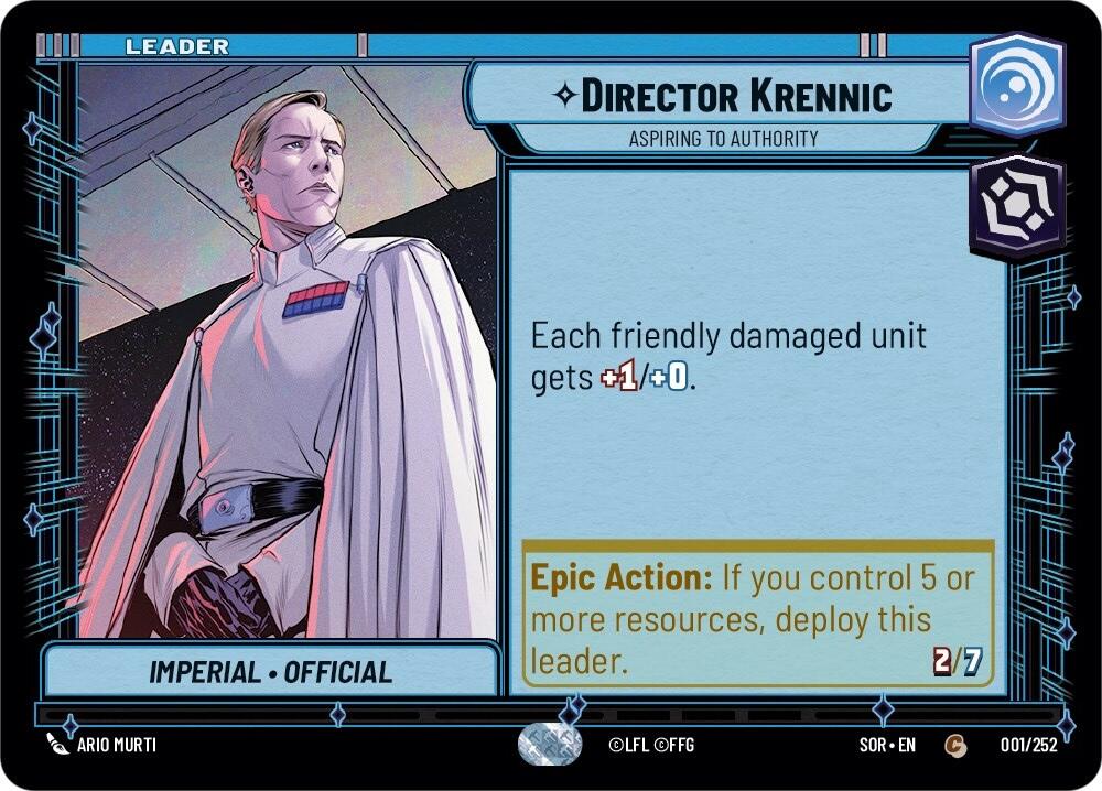 Director Krennic - Aspiring to Authority