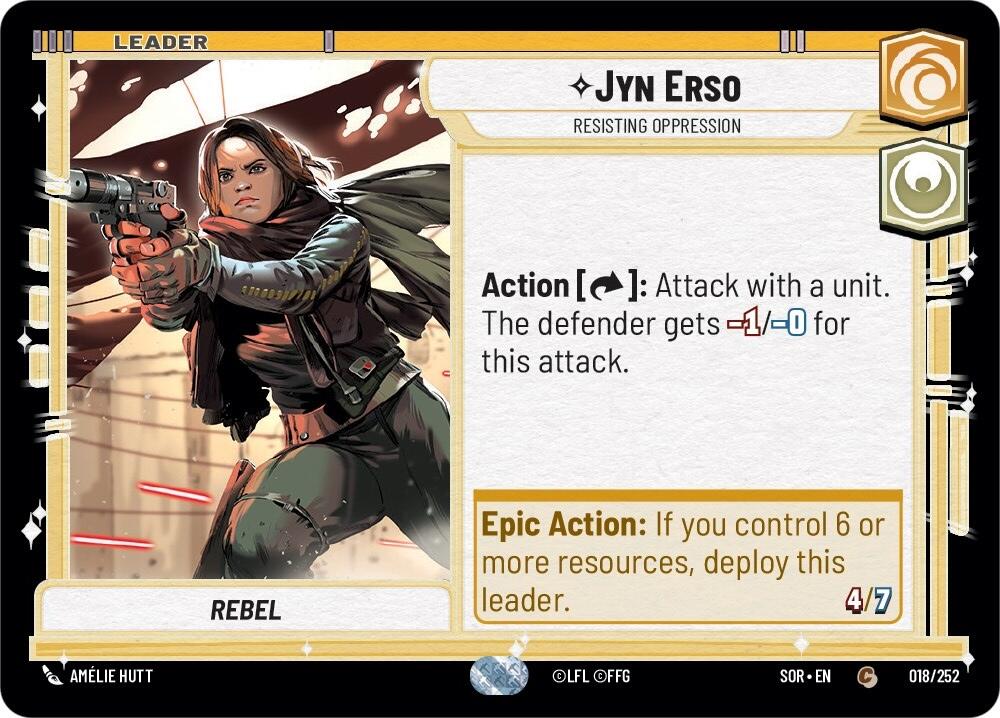 Jyn Erso - Resisting Oppression