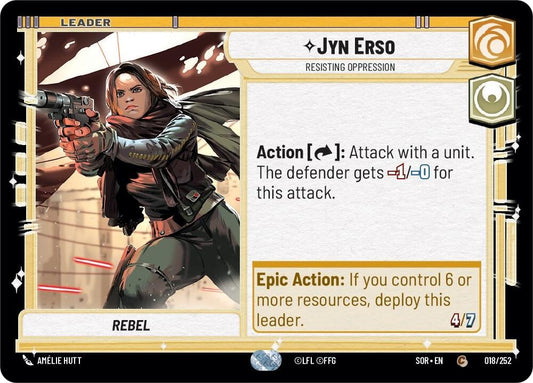 Jyn Erso - Resisting Oppression