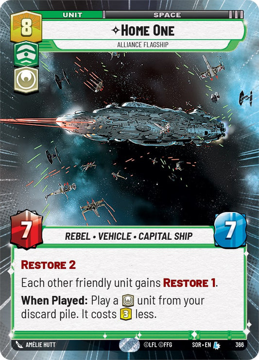 Home One - Alliance Flagship (Hyperspace) [SOR - 366]