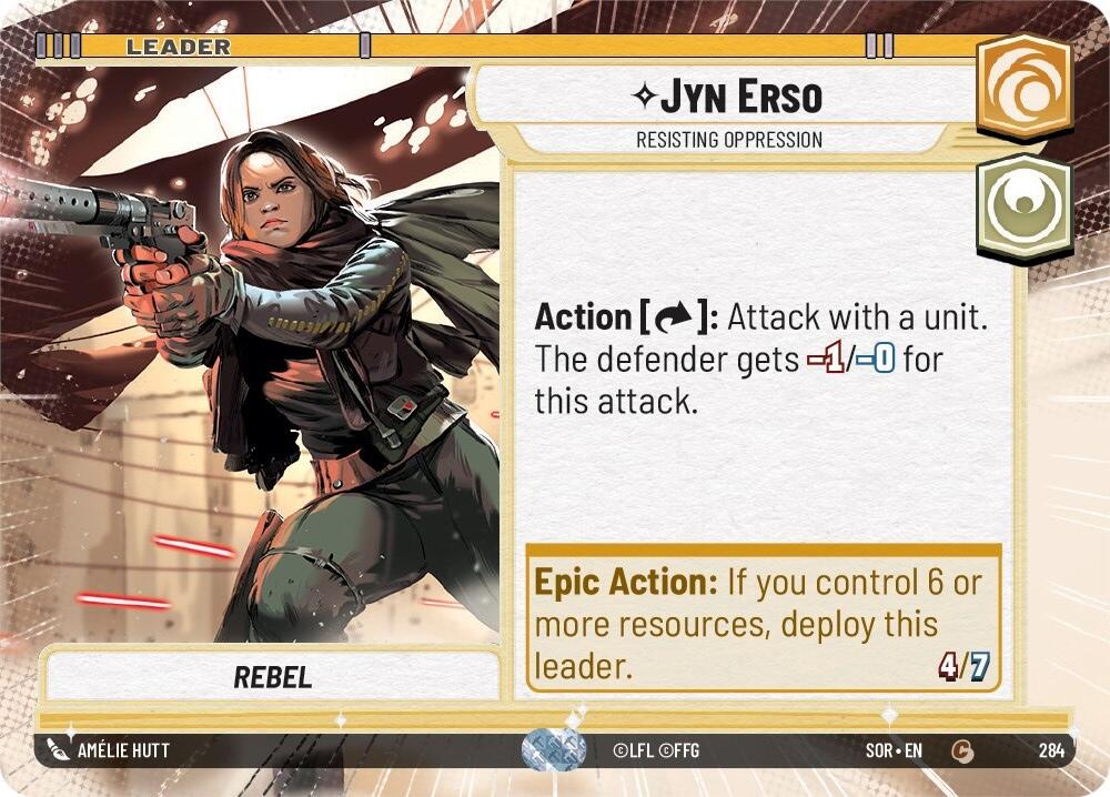 Jyn Erso - Resisting Oppression (Hyperspace)
