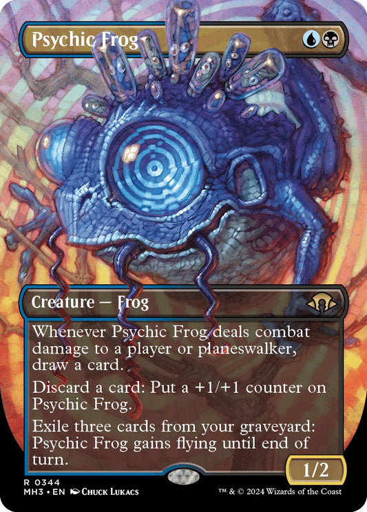 Psychic Frog (Borderless) [MH3 - 344]