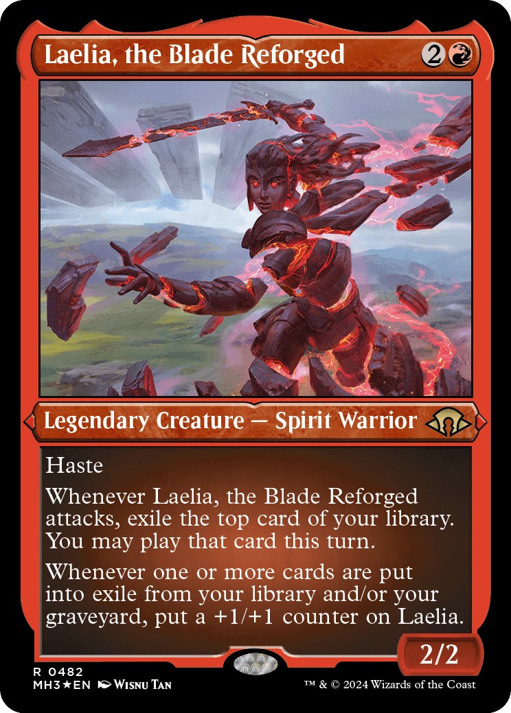 Laelia, the Blade Reforged (Foil Etched) [MH3 - 482]