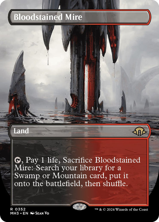 Bloodstained Mire (Borderless) [MH3 - 352]