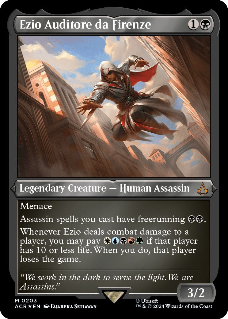 Ezio Auditore da Firenze (Foil Etched)