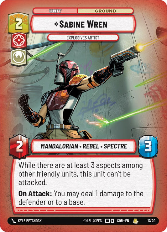 Sabine Wren - Explosives Artist [SOR-WPP - 17/20]