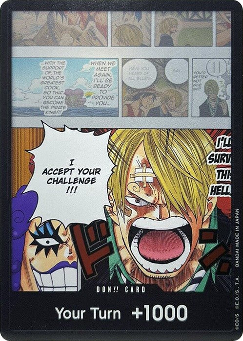 DON!! Card (Ivankov & Sanji) (Double Pack Set Vol. 3) [OP06 - N/A]