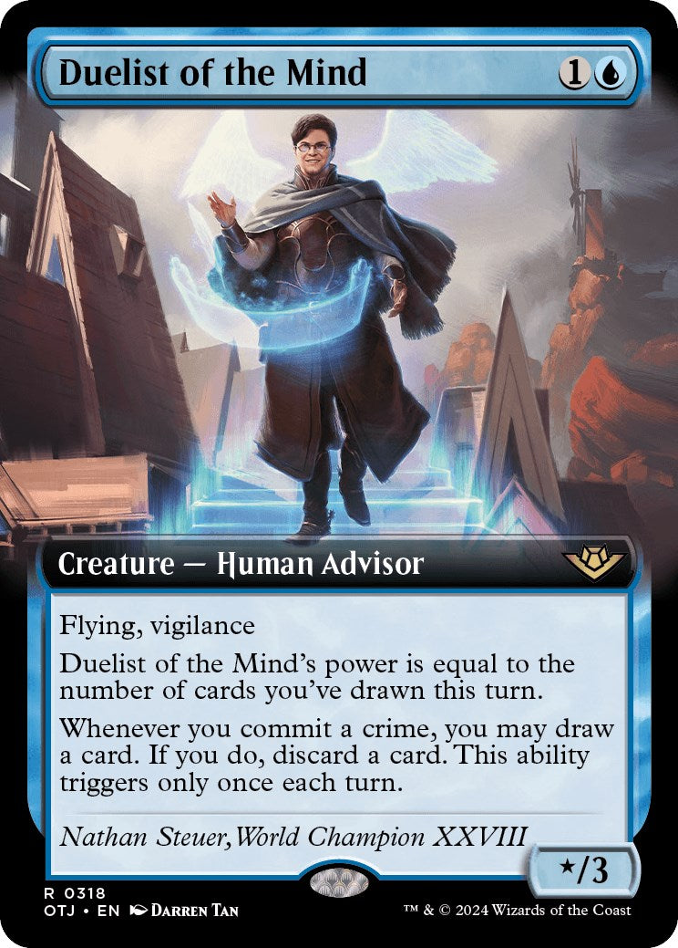 Duelist of the Mind (Extended Art) [OTJ - 318]