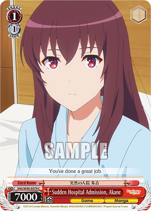 Sudden Hospital Admission, Akane [SHS - SHS/W98-E079 C]