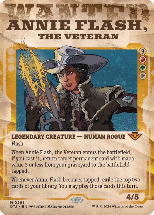 Annie Flash, the Veteran (Showcase) [OTJ - 291]