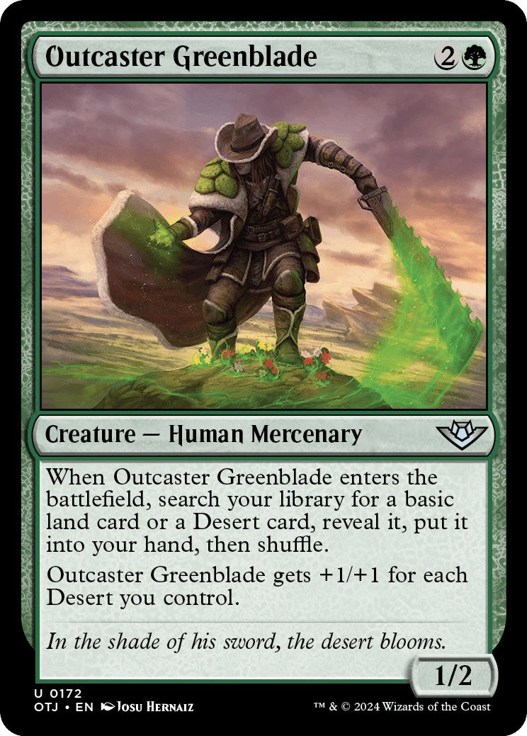 Outcaster Greenblade [OTJ - 172]