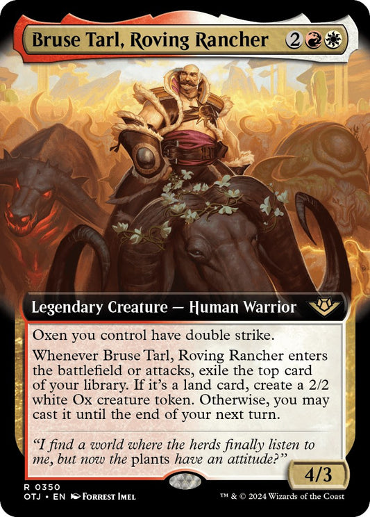 Bruse Tarl, Roving Rancher (Extended Art) [OTJ - 350]