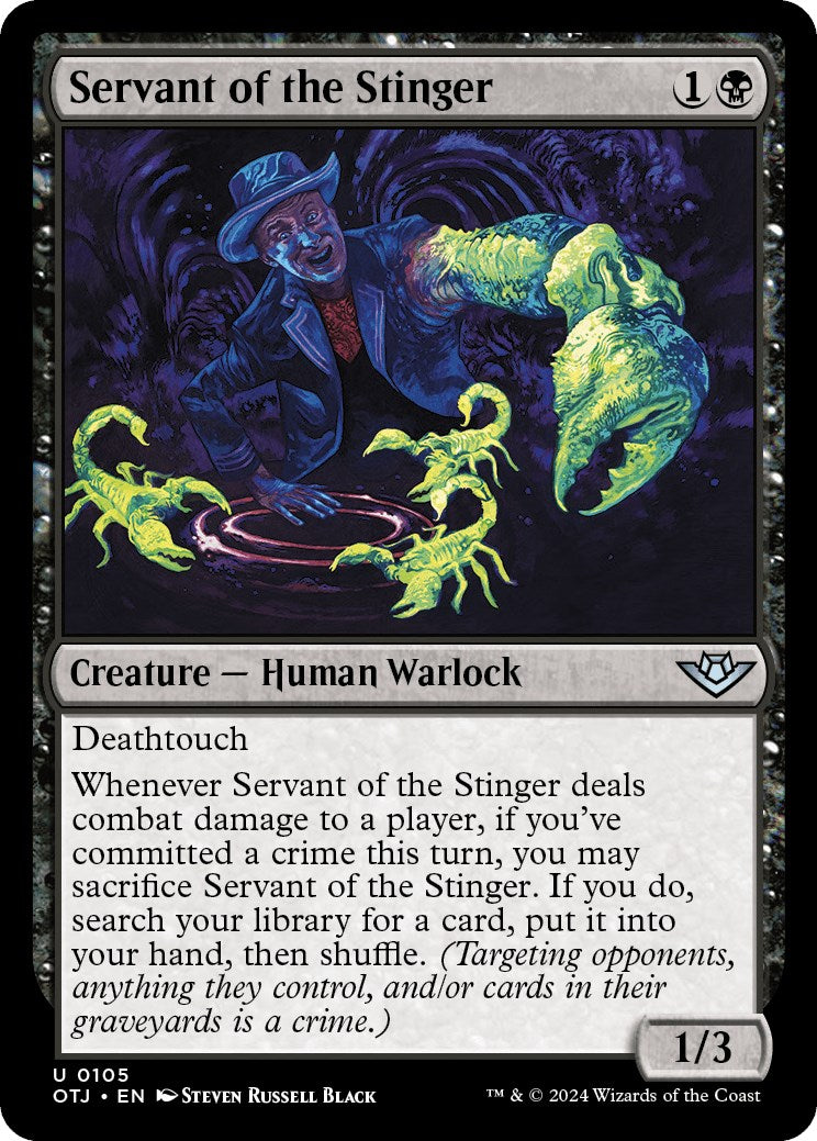 Servant of the Stinger [OTJ - 105]