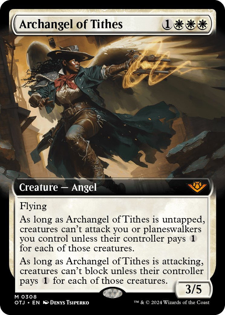 Archangel of Tithes (Extended Art) [OTJ - 308]