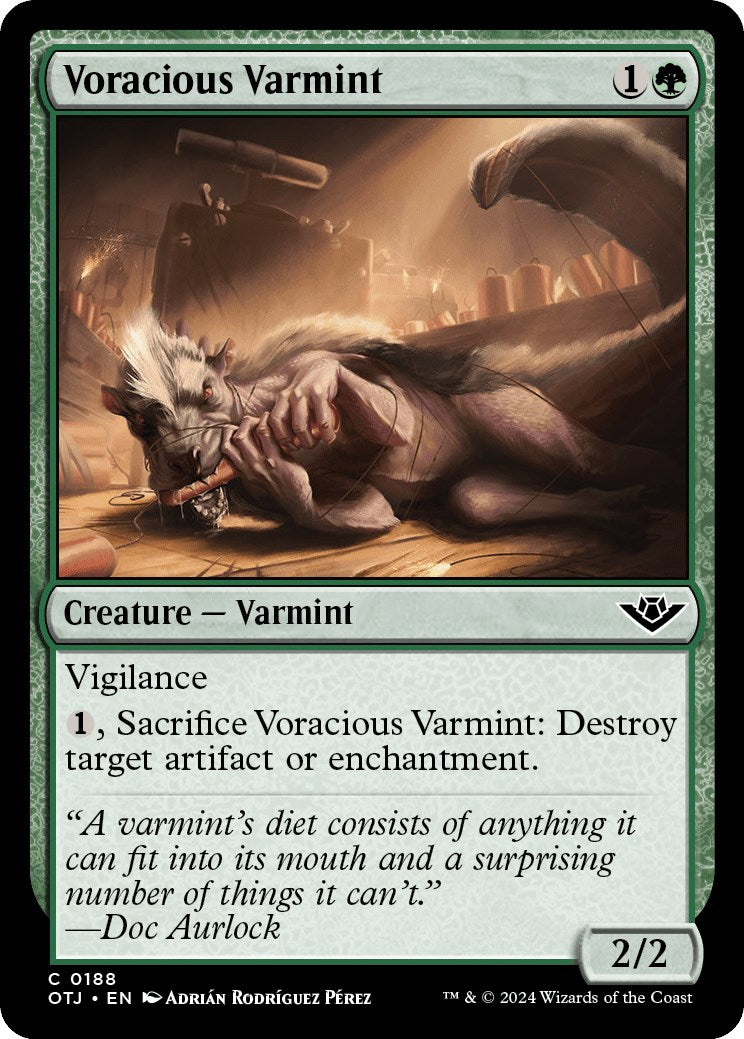 Voracious Varmint [OTJ - 188]