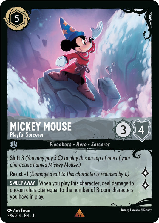 Mickey Mouse - Playful Sorcerer (225/204)