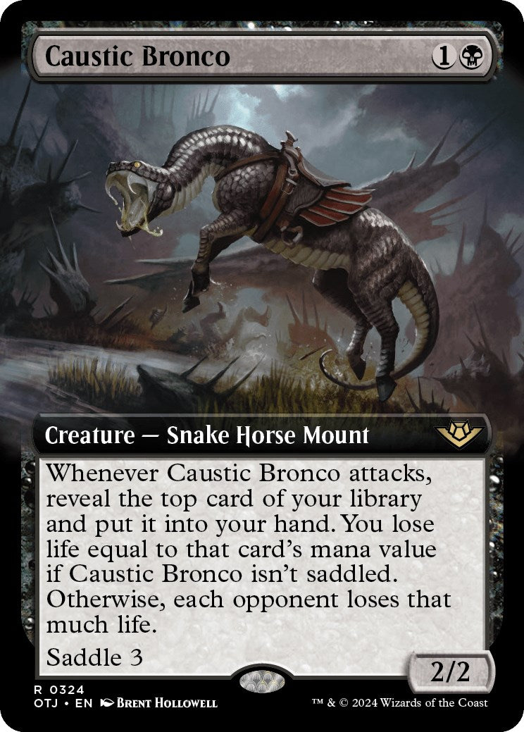 Caustic Bronco (Extended Art) [OTJ - 324]