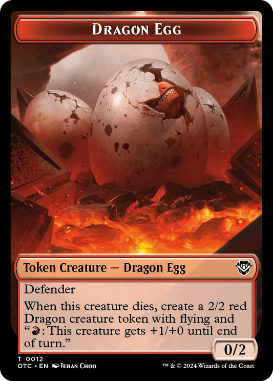 Dragon Egg // Dragon Double-Sided Token
