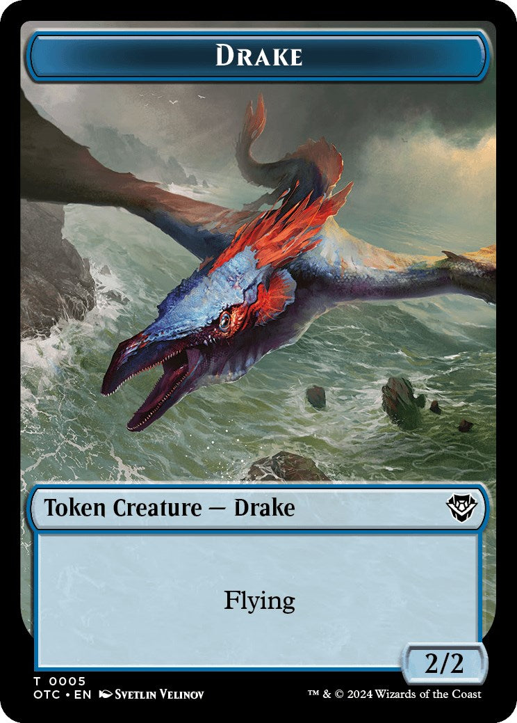 Drake // Soldier (0026) Double-Sided Token