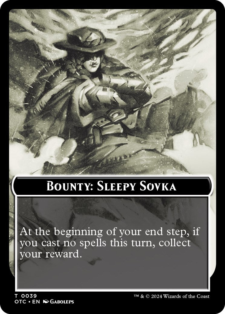 Bounty: Sleepy Sovka // Bounty Rules Double-Sided Token