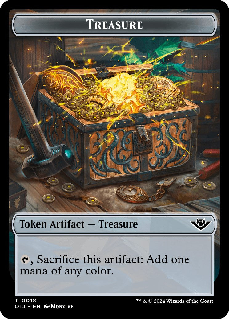 Treasure // Elemental Double-Sided Token