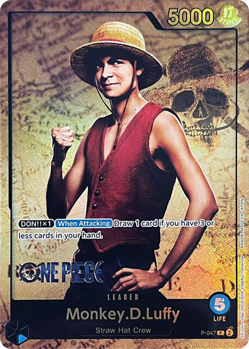 Monkey.D.Luffy (047) (Premium Card Collection -Live Action Edition-) [OP-PR - P-047]